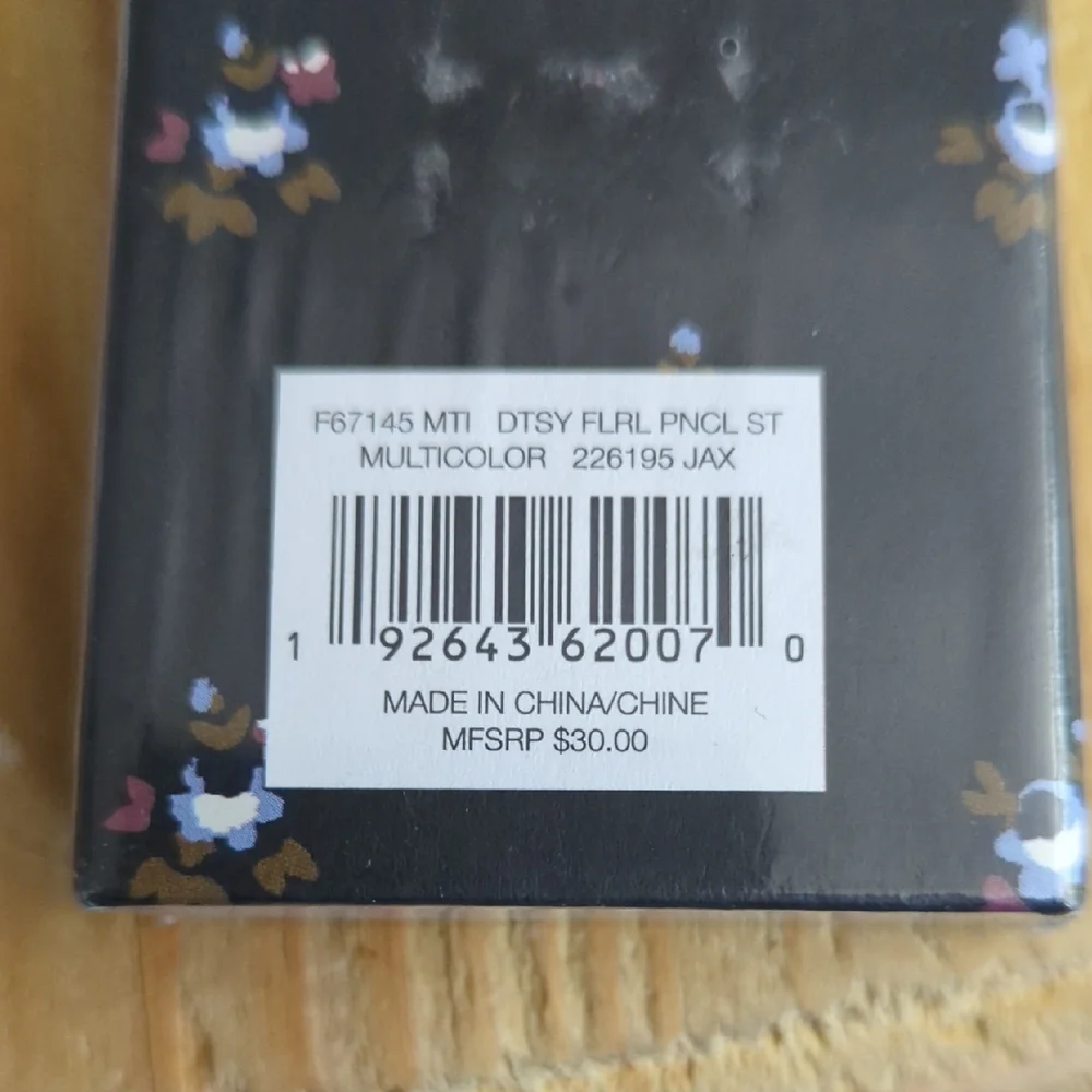 Coach Pencil Set - Sealed - F67145